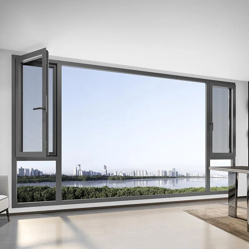 Aluminum windows